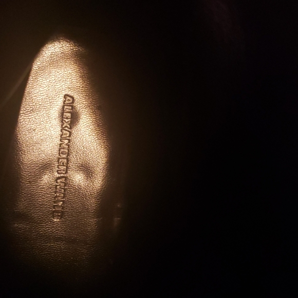 Alexander Wang Side Buckle closure Leather Boots - Picture 14 of 15